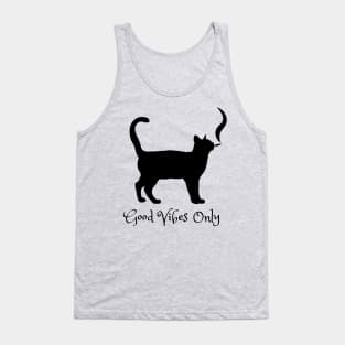 Good vibes only - catsondrugs.com -  good vibes only - good vibes - happy - positive vibes - good - vibes only Tank Top